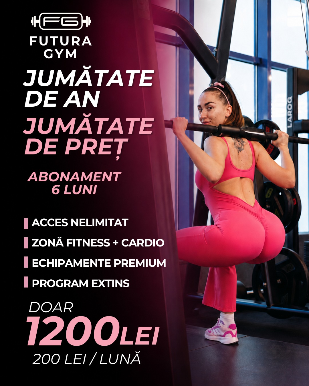 Abonament sală 6 luni