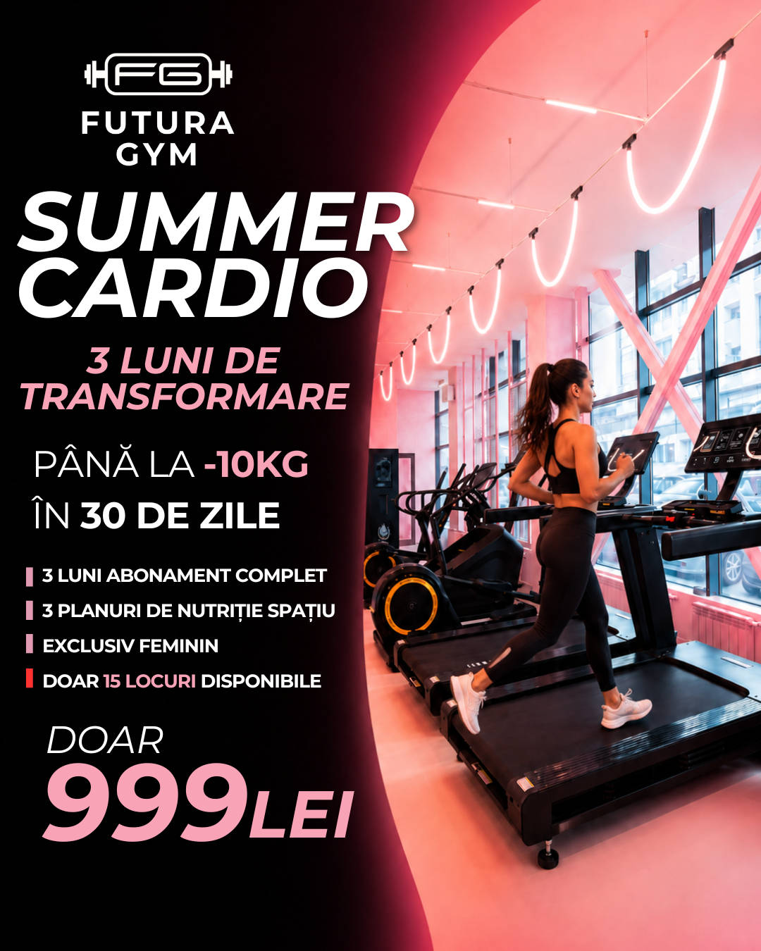 Summer Cardio | 3 luni de transformare